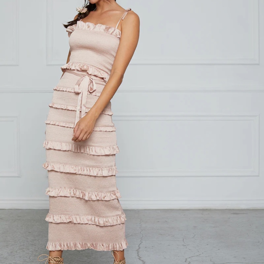 V.Chapman Lily Dress dusty rose size 2